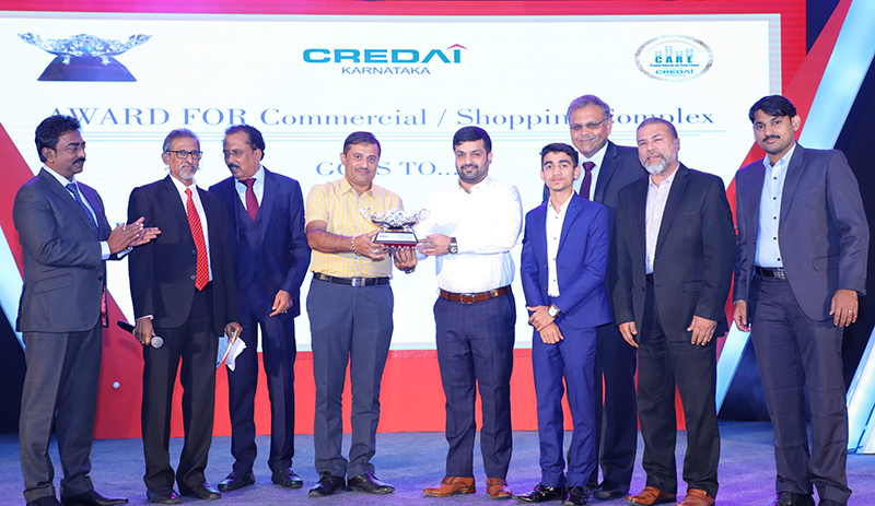 ಶಿವಮೊಗ್ಗ ಬ್ಯಾರೀಸ್ ಸಿಟಿ ಸೆಂಟರ್ ಗೆ ಕ್ರೆಡೈ ಕೇರ್ ಅವಾರ್ಡ್ 2017